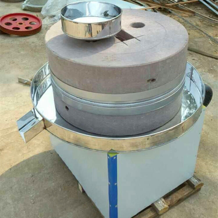 石盘式电动石磨机,娄底新化米浆专用电动石磨